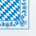 Duni Servietten 3lagig Tissue Motiv Bayernraute, 33 x 33 cm, 250 Stck