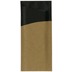 Duni Serviettentaschen Sacchetto, Tissue, Motiv black/brown 190 x 85mm