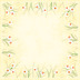 Duni Dunicel-Mitteldecken Daffodil Joy 84 x 84 cm 20 Stck