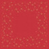 Duni Dunicel-Mitteldecken Star Shine red 84 x 84 cm 100 Stck