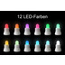  Duni 4er LED-Set multicolour, wiederaufladbar