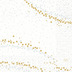 Duni Zelltuchservietten Golden Stardust white 33 x 33 cm 3-lagig 1/4 Falz 50 Stck