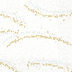 Duni Zelltuchservietten Golden Stardust white 40 x 40 cm 3-lagig 1/4 Falz 250 Stck