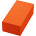 Duni Zelltuchservietten Sun Orange 40 x 40 cm 3-lagig 1/8 Buchfalz 250 Stck