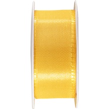 Duni Seidenband gelb, 25 mm x 3 m