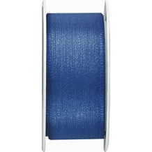 Duni Seidenband blau, 25 mm x 3 m