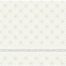 Duni Dunisoft-Servietten Glitter White 40 x 40 cm 60 Stück