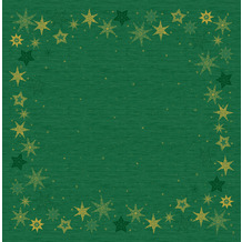 Duni Dunicel-Mitteldecken 84 x 84 cm Star Stories Green