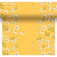 Duni Dunicel® Tischläufer 3 in 1 Pretty Daisy Yellow 0,4 x 4,80 m 1 Stück