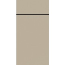 Duni Duniletto Slim Uni greige, 40 x 33 cm, 65 Stück
