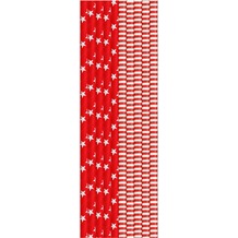 Duni FSC-Papier Bio Papier-Strohhalme Red & White 20 cm, ø 6 mm 25 Stück