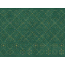 Duni Papier-Tischsets Gilded Star Green 30 x 40 cm 250 Stück