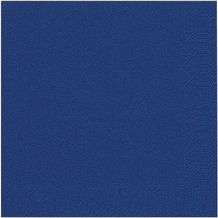 Duni Servietten Tissue dunkelblau 40 x 40 cm 50 Stück