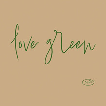Duni Soft-Servietten 20 x 20 cm, 1/ 4-Falz, Motiv Love Green 180 Stück