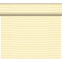 Duni Têtê à Têtê Tischläufer Dunicel 24 m x 40 cm (20 ABSCHNITTE), Motiv Tessuto cream 1 Stück