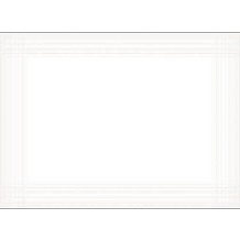 Duni Tischset aus Dunicel Uni weiß unbedruckt, 30 x 40 cm, 500 Stück
