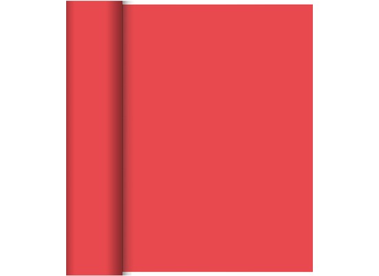 Duni Dunicel-Tischläufer Tête-à-Tête rot, 40cm breit, perforiert 1 Stück