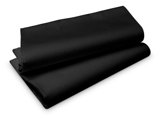 Duni Evolin-Tischdecken schwarz 110 x 110 cm 50 Stück