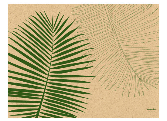 Duni Graspapier Tischset Leaf (Graspapier) 30 x 40 cm 250 Stück