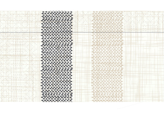 Duni Zelltuchservietten 33 x 32 cm, 2-Lagig, Spenderfalz Rigato black 300 Stück